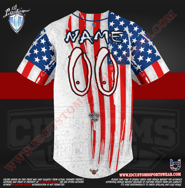 Summer USA Baseball Jersey – ID Customs SportsWear