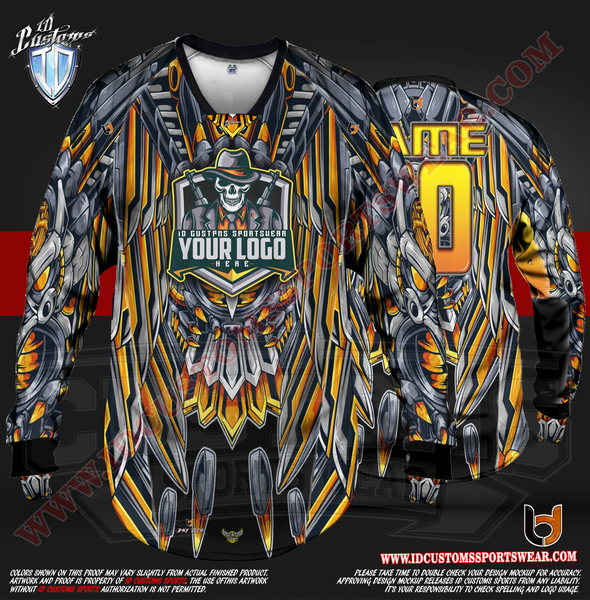 Transform Eagle Reg Paintball Shirt – ID Customs SportsWear