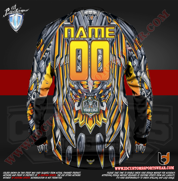 Transform Eagle Reg Paintball Shirt – ID Customs SportsWear