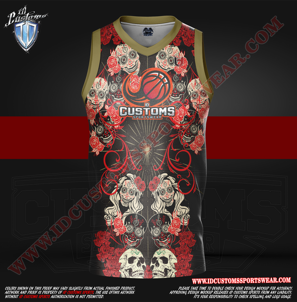 Flint Tropics Jersey - Flink Tropics Custom Basketball Jersey 3XL