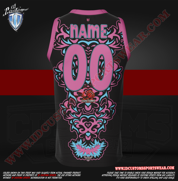 Love Me Basketball Custom Jersey