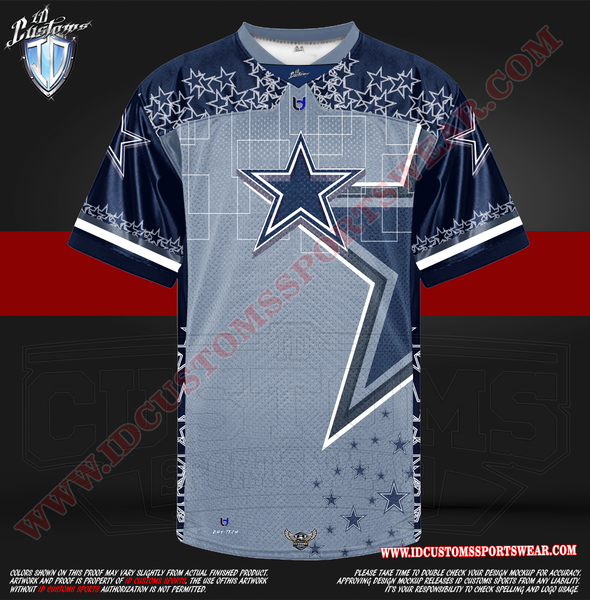 Cowboys Football JERSEYS – ID Customs SportsWear
