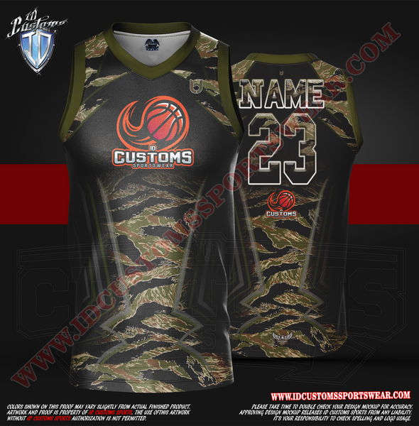 Tigers Custom Dye Sublimated Baseball Jersey