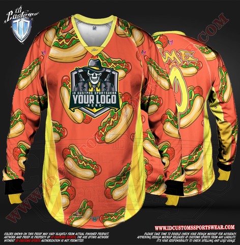 153 MMM Hot Dogs Paintball Pro Shirt