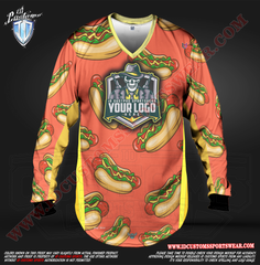 153 MMM Hot Dogs Reg Paintball Shirt