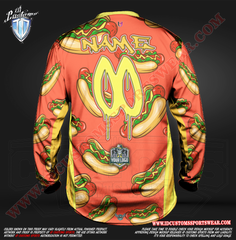 153 MMM Hot Dogs Reg Paintball Shirt