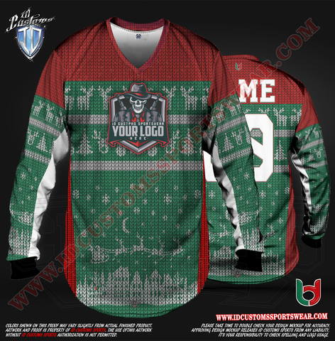 184 Christmas Reg Paintball Shirt