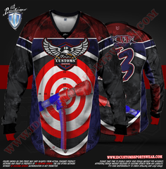 Custom Sports Wear Semi Pro Paintball Custom Sublimated Jersey Semi Pro Paintball Shirt Texas United States ID Custom Sports Wear Pro Paintball Full Custem Sublimated Jersey Reg Paintball Pro Paintball Target Reg Paintball Shirt