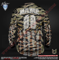 Paintball Republic USA 3 Reg Paintball Shirt Camo