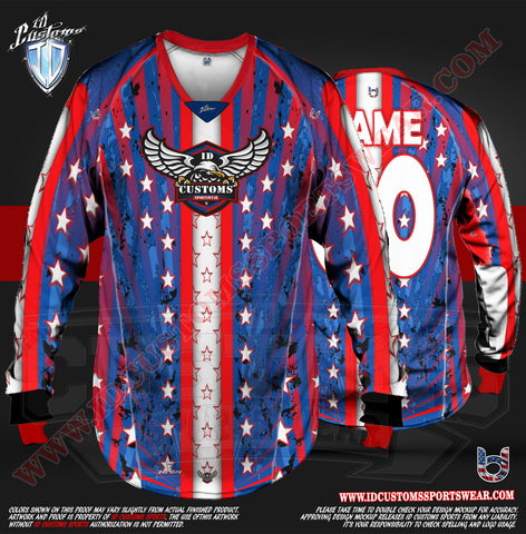 202 Stars and stripes Paintball Pro Shirt