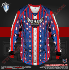 202 Stars and stripes Paintball Pro Shirt (Copy)