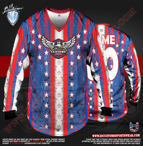 202 Stars and stripes Reg Paintball Shirt