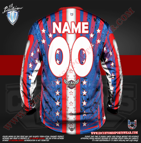 202 Stars and stripes Reg Paintball Shirt