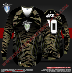 Custom Sports Wear Semi Pro Paintball Custom Sublimated Jersey Semi Pro Paintball Shirt Texas United States ID Custom Sports Wear Pro Paintball Full Custem Sublimated Jersey Reg Paintball Pro Paintball The Tiger Paintball Pro Shirt