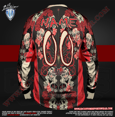 Custom Sports Wear Semi Pro Paintball Custom Sublimated Jersey Semi Pro Paintball Shirt Texas United States ID Custom Sports Wear Pro Paintball Full Custem Sublimated Jersey Reg Paintball Pro Paintball Day of The Dead Reg Paintball Shirt