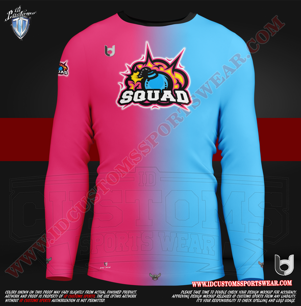 PB Boom Squat Long Sleeve Shirt