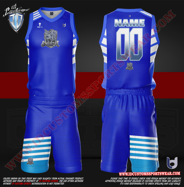 San Agustin Basketball Uniform Package Full Custom