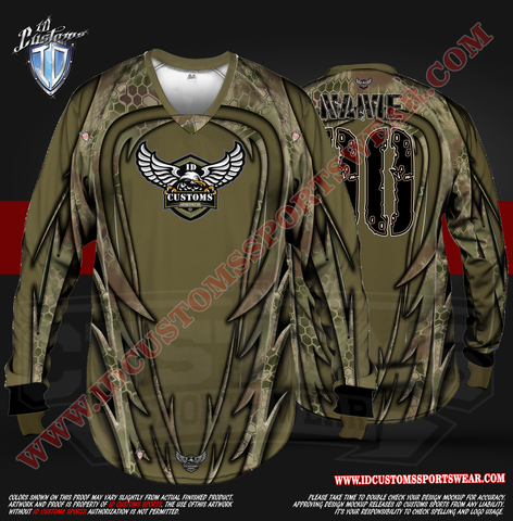 127 Destroy Paintball Pro Shirt