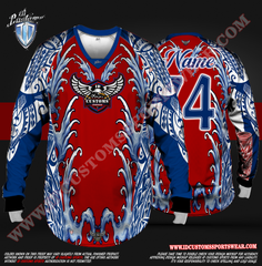 Custom Sports Wear Semi Pro Paintball Custom Sublimated Jersey Semi Pro Paintball Shirt Texas United States ID Custom Sports Wear Pro Paintball Full Custem Sublimated Jersey Reg Paintball Pro Paintball Hawaii Paintball Shirt