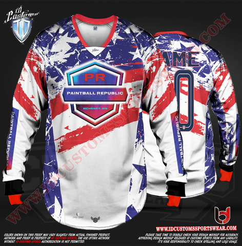 Paintball Republic USA 2 Paintball Pro Shirt (Copy)