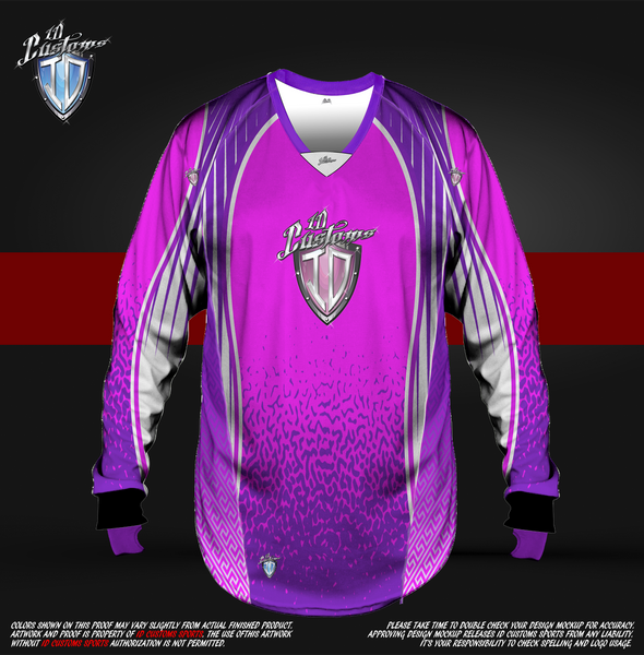 121 Big Purple Reg Paintball Shirt