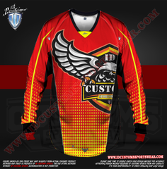 148 Cobra Kay Red Reg Paintball Shirt