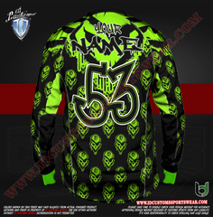 186 D Skull Paintball Pro Shirt