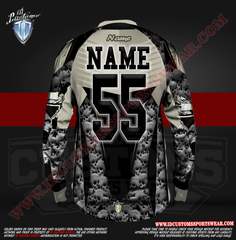 162 Skull Reg Paintball Shirt