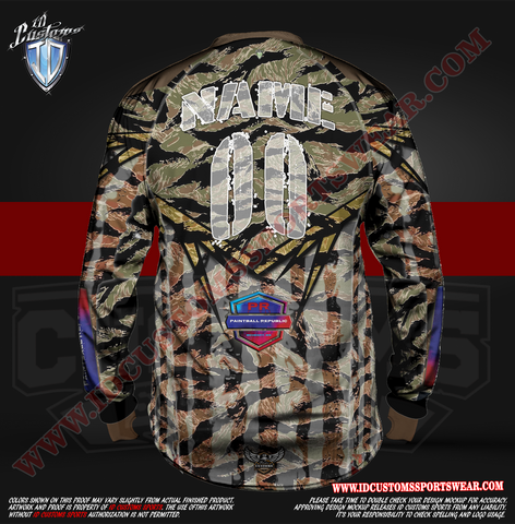 Paintball Republic USA Camo Paintball Pro Shirt