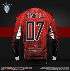 167 Red Blood Paintball Pro Shirt