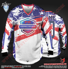 Paintball Republic USA 3 Reg Paintball Shirt (Copy)