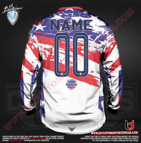 Paintball Republic USA 3 Reg Paintball Shirt (Copy)