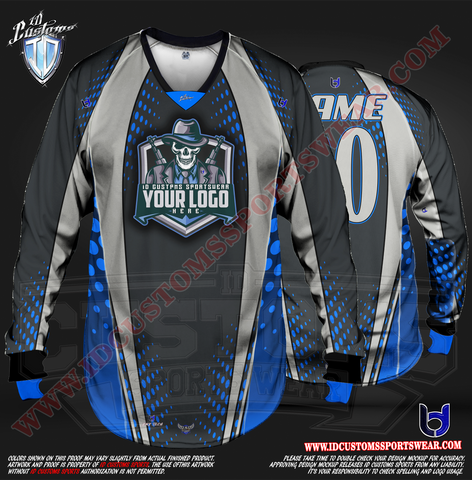 The Wolf Paintball Pro Shirt – ID Customs SportsWear
