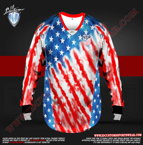 USA ID Custom Sports Wear Semi Pro Paintball Custom Sublimated Jersey Semi Pro Paintball Shirt Texas United States ID Custom Sports Wear Pro Paintball Full Custem Sublimated Jersey Reg Paintball Shirt Groovy USA 