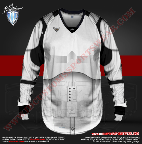 USA ID Custom Sports Wear Semi Pro Paintball Custom Sublimated Jersey Semi Pro Paintball Shirt Texas United States ID Custom Sports Wear Pro Paintball Full Custem Sublimated Jersey Reg Paintball Storm Trooper