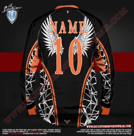 USA ID Custom Sports Wear Semi Pro Paintball Custom Sublimated Jersey Semi Pro Paintball Shirt Texas United States ID Custom Sports Wear Pro Paintball Full Custem Sublimated Jersey Reg Paintball Just Fly