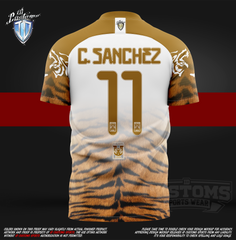 ID Custom Sports Wear Full Custom Sublimation Shirt Soccer Tigres